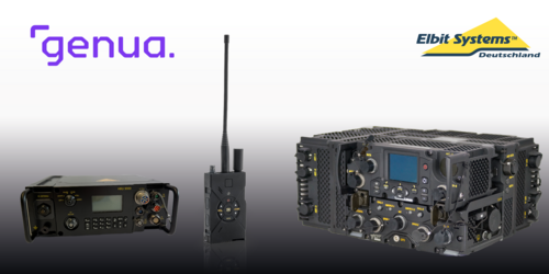 genua and Elbit Systems Deutschland develop radio devices for quantum-securely encrypted, protected communication.
