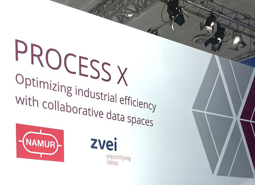 Poster NOA Implementation Project 2025 at Hannover Messe