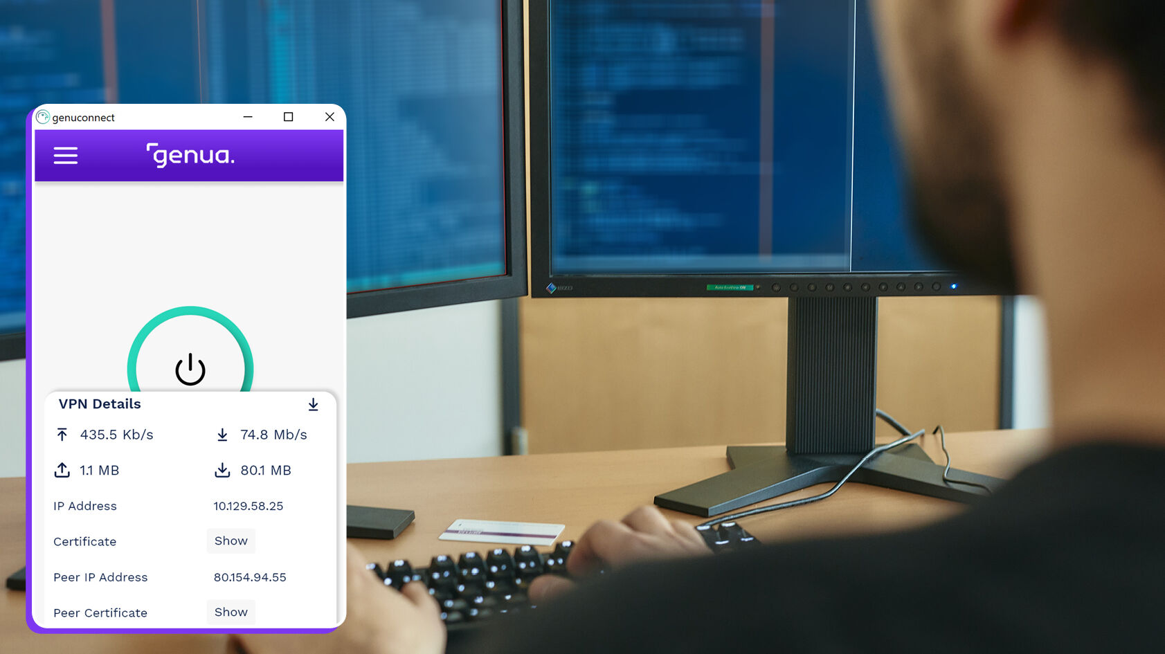 VPN Software Client genuconnect (RGB)